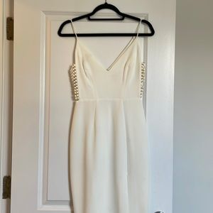 White Zimmerman dress